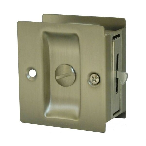 Square Privacy Pocket Door Lock